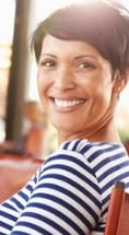 female mentor smiling