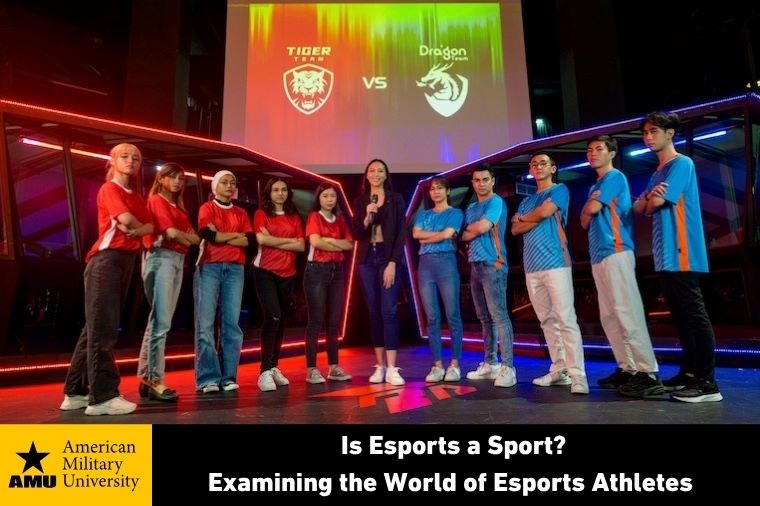 esports-a-sport esports teams standing in arena