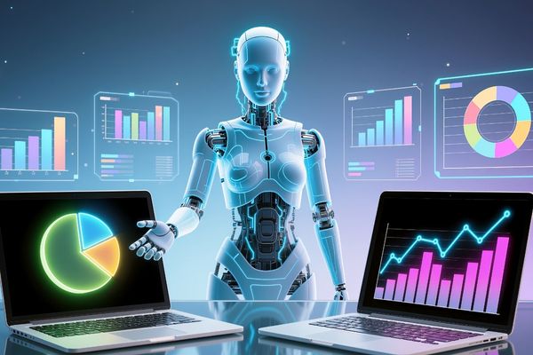 intelligence analysis data on laptop screens